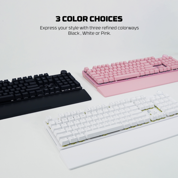 Tastatura mehanička Gaming Fantech MK894 RGB Maxpower II crna (yellow zest switch) - EP2870923