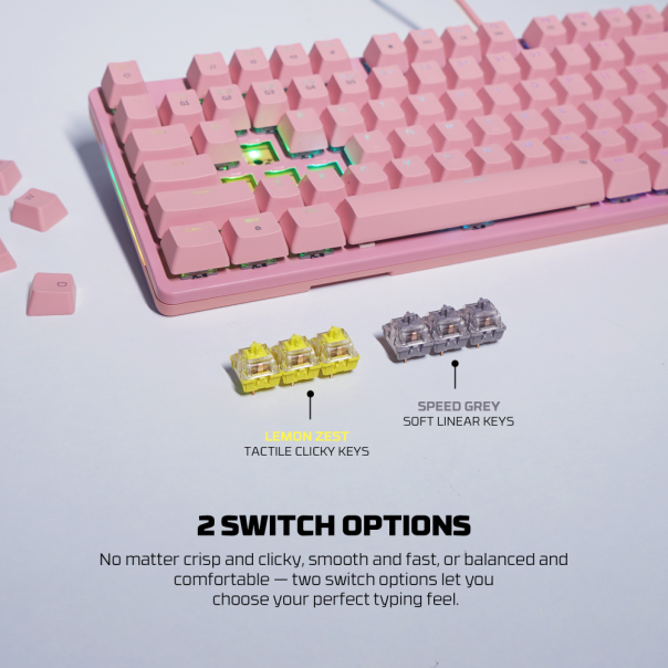 Tastatura mehanička Gaming Fantech MK894 RGB Maxpower II crna (speed grey switch) - EP2870920