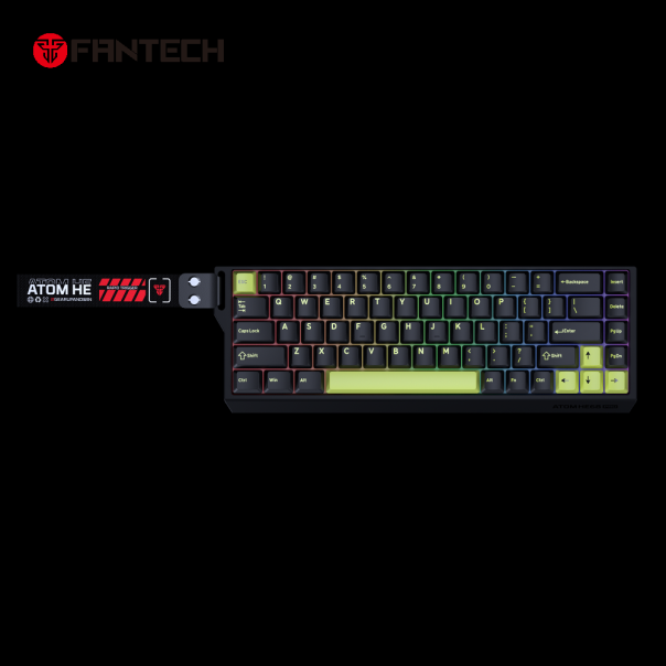 Tastatura Wired Magnetic Gaming Fantech MK922 Atom HE68 Pro Mori crna (emerald switch) - EP2870938