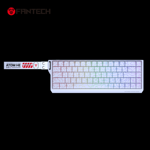 Tastatura Wired Magnetic Gaming Fantech MK922 Atom HE68 Pro Topo bela (emerald switch) - EP2870944