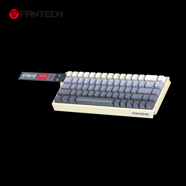 Tastatura Wired Magnetic Gaming Fantech MK922 Atom HE68 Pro Retro bez (emerald switch) - EP2870941