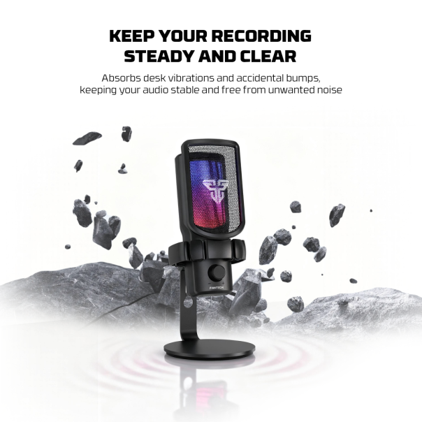 Mikrofon Wireless Fantech WMCX01 Leviosa Wave beli - EP2870878