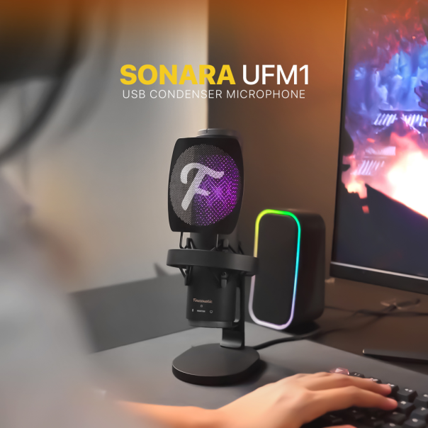 Microfon Wired Fantech UFM1 Sonara crni - EP2870872