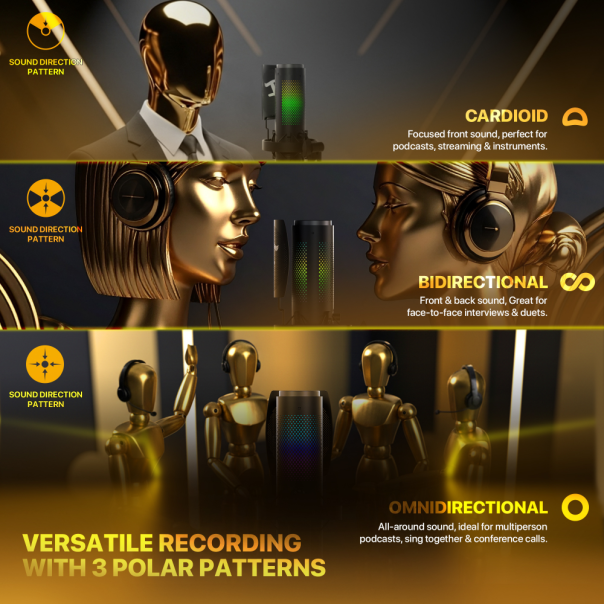 Microfon Wired Fantech UFM1 Sonara crni - EP2870872