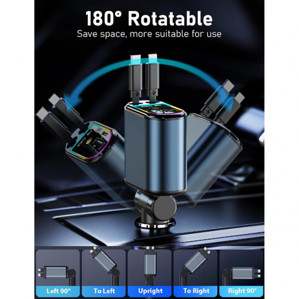 Auto punjač JWD Starry Sky RGB - EP2941900