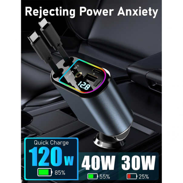 Auto punjač JWD Starry Sky RGB - EP2941900