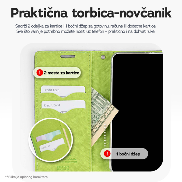 Maska za Samsung Galaxy A57 5G ljubičasta Mercury - EP2844580