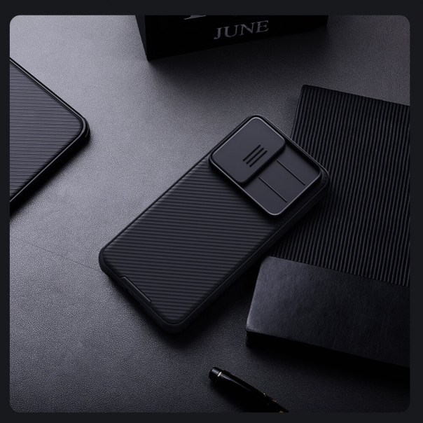 Maska za Samsung Galaxy A37 5G Nillkin CamShield Pro crna - EP2842015