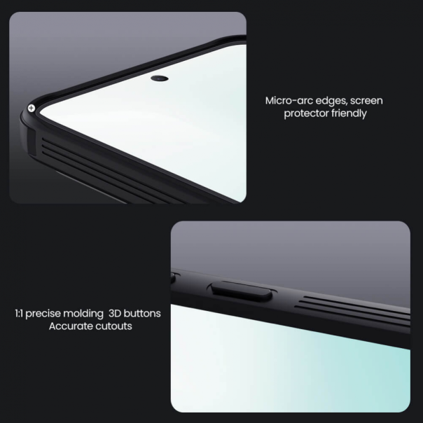 Maska za Samsung Galaxy A37 5G Nillkin CamShield Pro crna - EP2842015