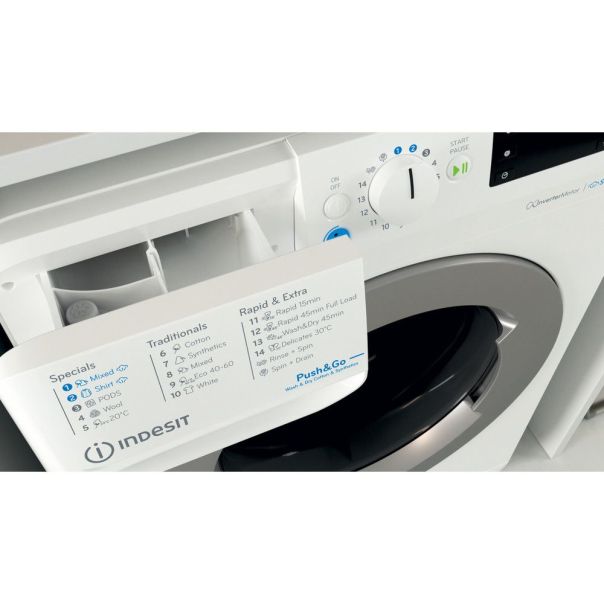 INDESIT Mašina za pranje i sušenje veša BDE 86436 WSV EE - 22595