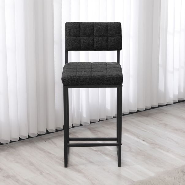 HANAH HOME Barska stolica Retro, antracit - EP3056667