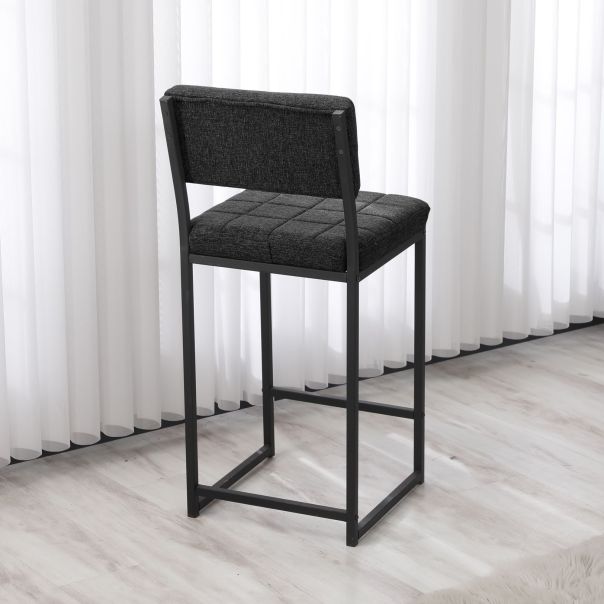 HANAH HOME Barska stolica Retro, antracit - EP3056667