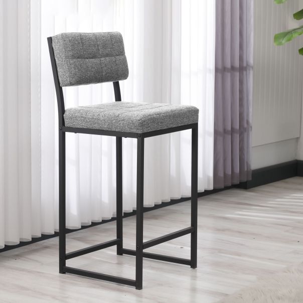 HANAH HOME Barska stolica Retro, siva - EP3056670