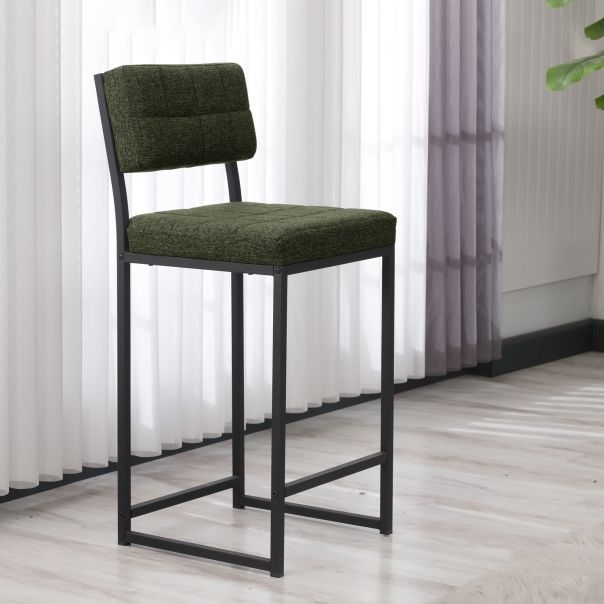 HANAH HOME Barska stolica Retro, zelena - EP3056679