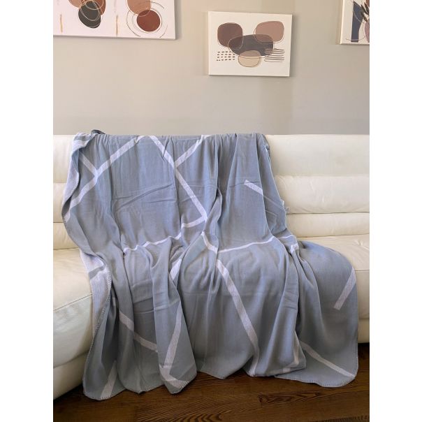 VIKTORIJA Ćebe Resa 200x230cm Sivo - VLK000226-sivi