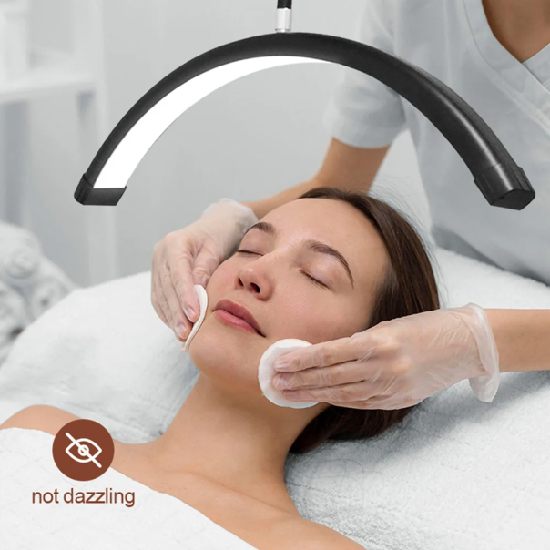 Podna LED lampa Half moon crna - EP2943794