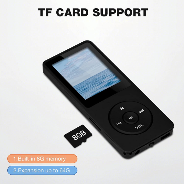 MP4 player JWD 8GB crni - EP2977764
