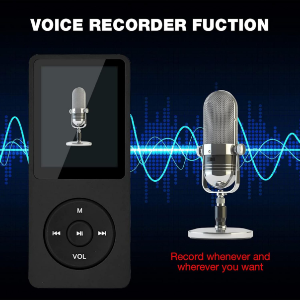 MP4 player JWD 8GB crni - EP2977764