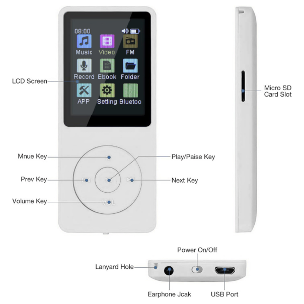 MP4 player JWD 8GB beli - EP2977761