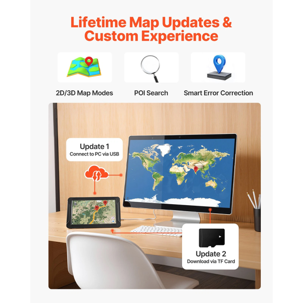 GPS Navigacija T31 JWD 9 inca 16GB crna - EP2840248