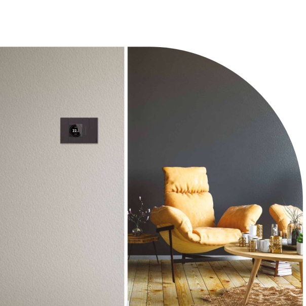 Smart hronotermostat OLED displej Vimar Arke 4BSTHSW.V19 - EP2845174