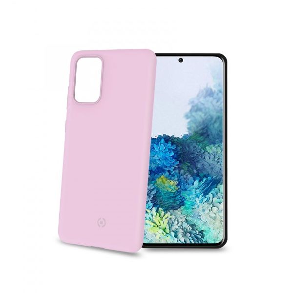 CELLY Maska FEELING za Samsung S20, roza - FEELING992PK