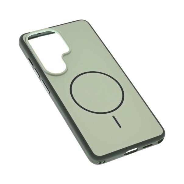 Maska za Samsung Galaxy S26 Ultra Magsafe Matte Line zelena - EP2882960