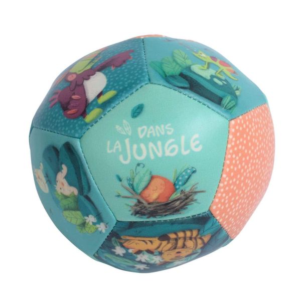MOULIN ROTY Mekana lopta za bebe - Dans la jungle - 668510