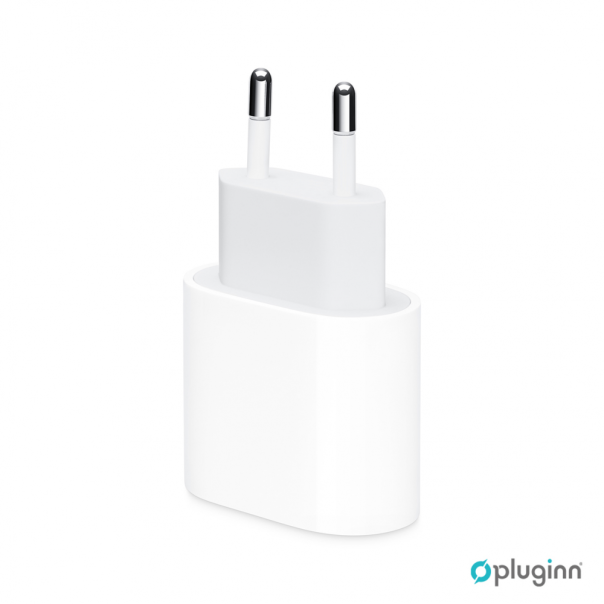 Kućni Punjač Pluginn AJ-20 A2347 EMC3621 PD Fast 20W za iPhone 11-14 sa PD lightning kablom CE beli - EP2871049
