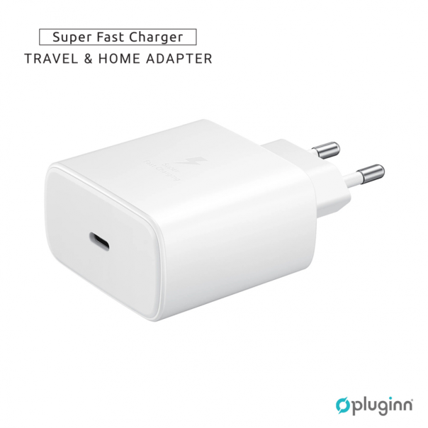 Kućni Punjač Pluginn AJ-45 KP45W PD Fast 45W za Samsung beli CE - EP2870968