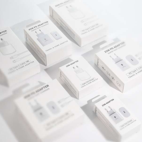 Kućni Punjač Pluginn AJ-45 KP45W PD Fast 45W za Samsung sa PD Type C kablom CE beli - EP2870971