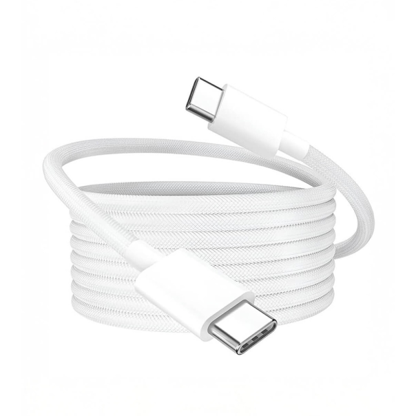 Data kabl L za iPhone 15-17 60W Type C na Type C beli 1m - EP2848480