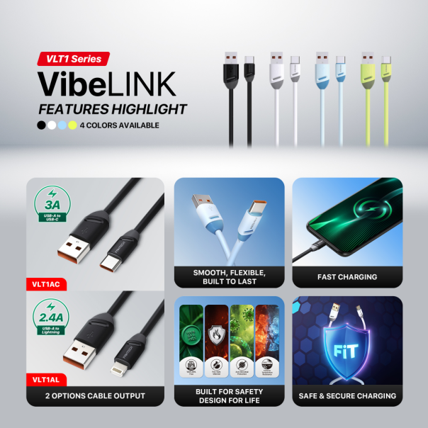 Kabl set Fantech VibeLink VLT1AC - EP3000495
