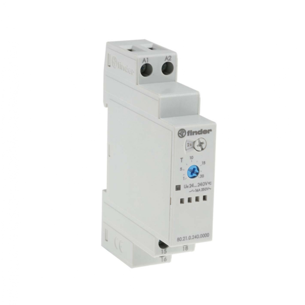 Vremenski relej sa kasnjenjem iskljucenja 24-240 V AC/DC, 1CO/16A, 80.21.0.240.0000 - EP2894003