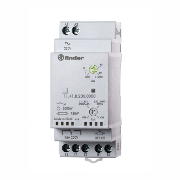 Modularni foto relej+foto senzor, 230VAC, 1CO/16A, 11.41.8.230.0000 - EP2895819