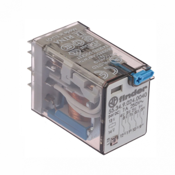 Univerzalni mini relej 4CO/7A, 24VDC, 55.34.9.024.0040 - EP2895858