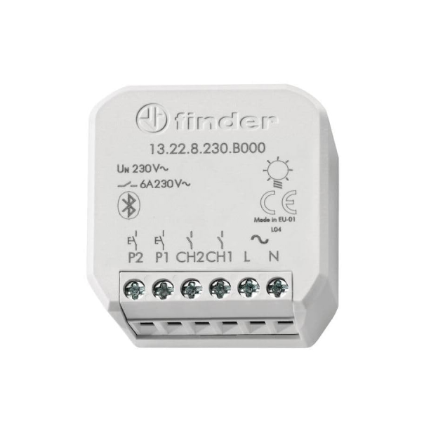 Multifunkcionalni relej Bluetooth, 2NO/6A, 230VAC, 13.22.8.230.B000 - EP3037948