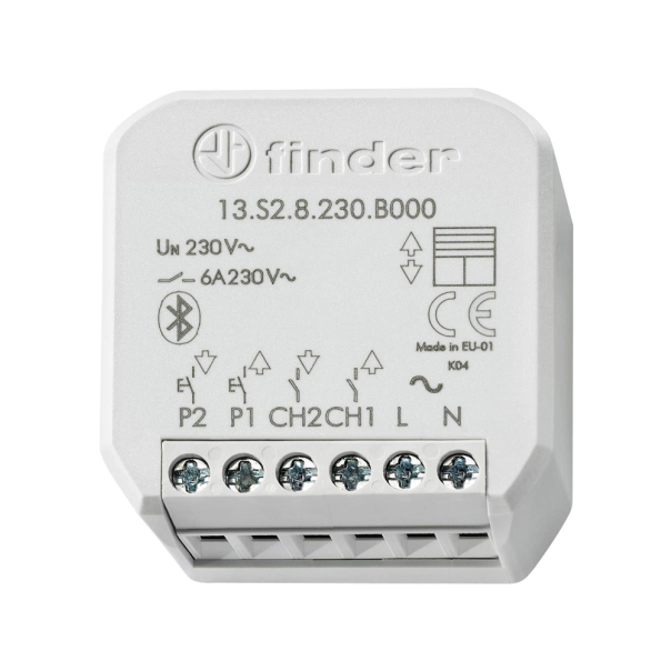 Aktuator za roletne Bluetooth, 2NO/6A, 230VAC, 13.S2.8.230.B000 - EP3037573