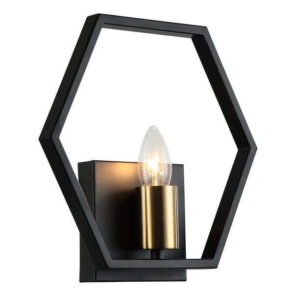 FORMA Zidna lampa 1xE27 F7257-1Z BK - 003722