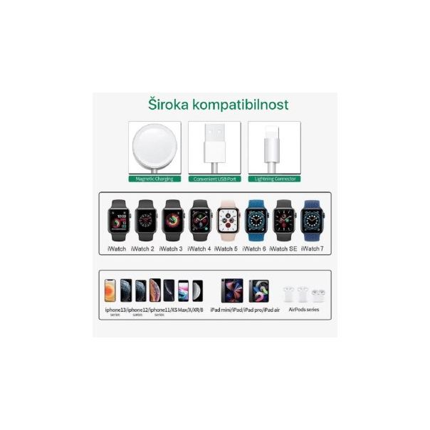 Kućni Punjač za Iphone smart watch 2u1 - 227110