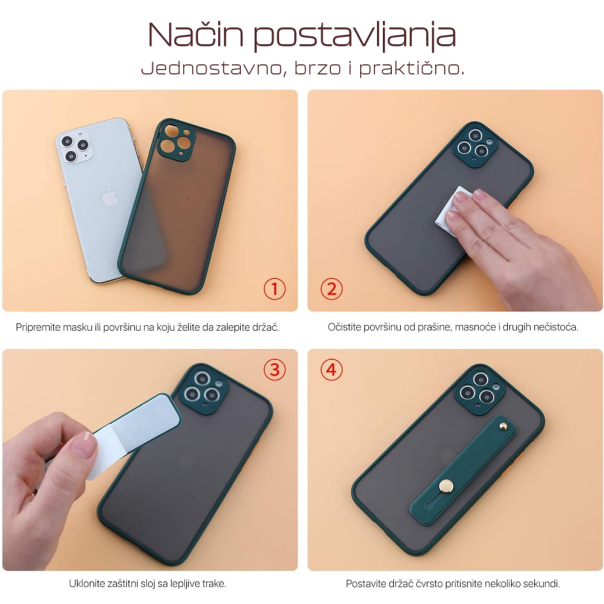 Traka za telefon ljubičasta - EP3077178
