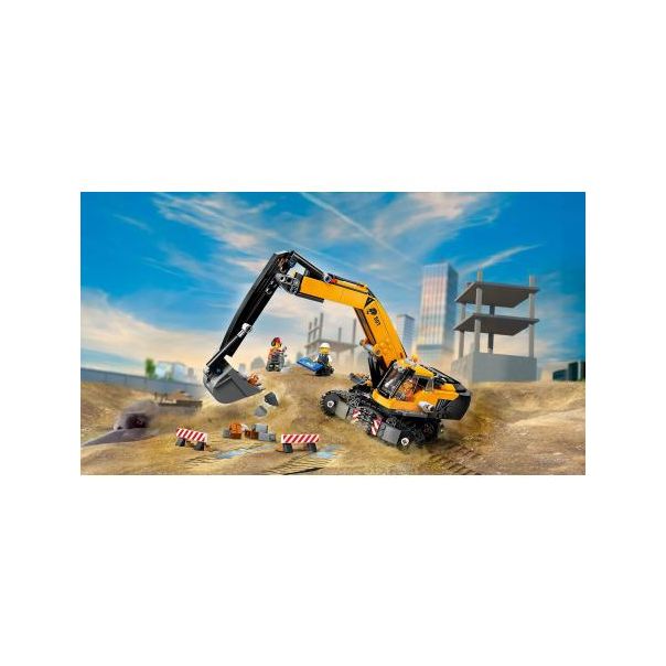 LEGO 60420 Žuti građevinski bager - 227487