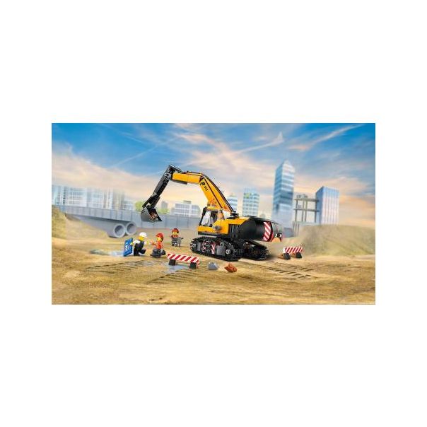 LEGO 60420 Žuti građevinski bager - 227487