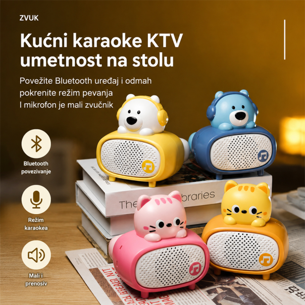 Bluetooth mikrofon Cat rozi - EP3111494