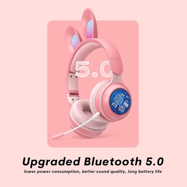 Bluetooth slušalice Bunny plave - EP3125008