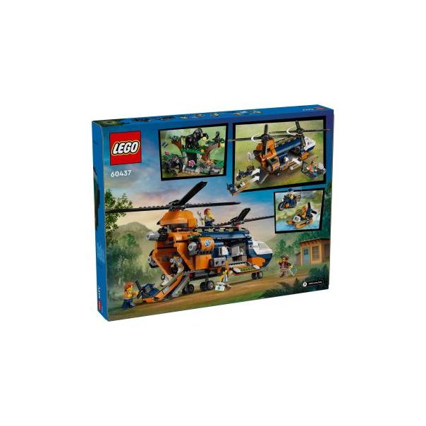 LEGO 60437 Helikopter – istraživač džungle u kampu baze - 227547