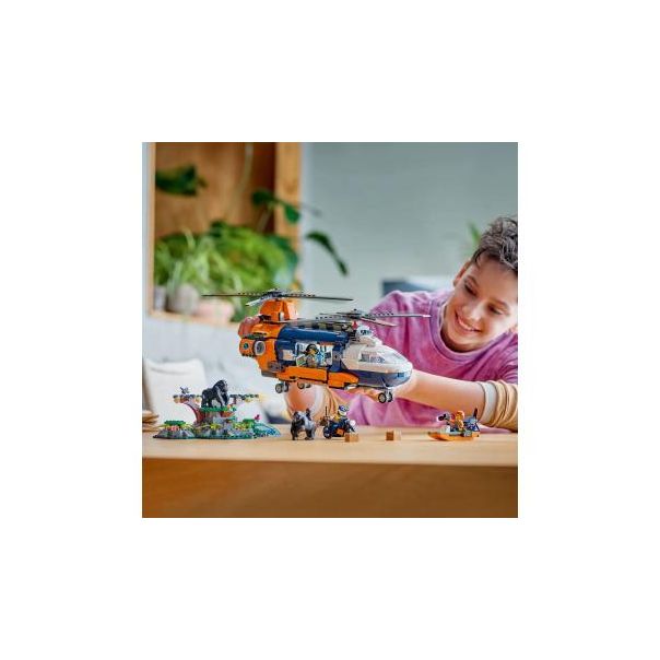 LEGO 60437 Helikopter – istraživač džungle u kampu baze - 227547