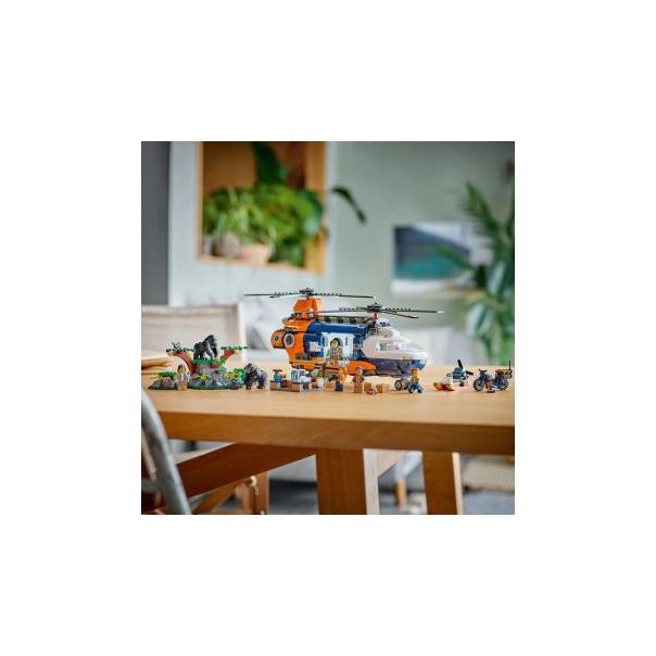 LEGO 60437 Helikopter – istraživač džungle u kampu baze - 227547