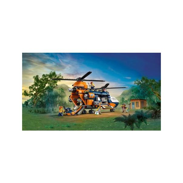 LEGO 60437 Helikopter – istraživač džungle u kampu baze - 227547