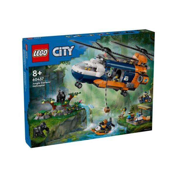 LEGO 60437 Helikopter – istraživač džungle u kampu baze - 227547